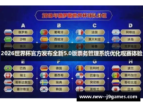 2026世界杯官方发布全新5.0版票务管理系统优化观赛体验
